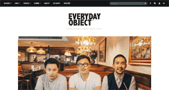 Desktop Screenshot of everydayobject.us
